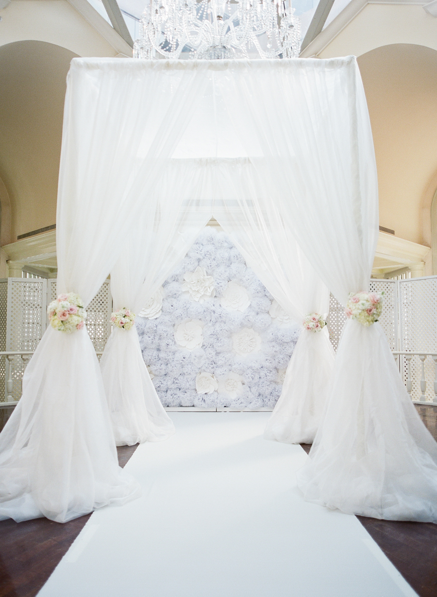 Atlanta Pipe and Drape Wedding Draping, Chuppah, Altar Backdrop, Arch