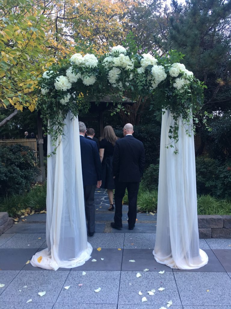 Atlanta Pipe and Drape Wedding Draping, Chuppah, Altar Backdrop, Arch