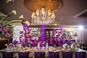 Atlanta Peachtree Club Roof Top Venue Wedding Decor Florist