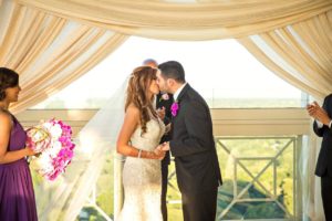 Atlanta Peachtree Club Roof Top Wedding Decor Florist