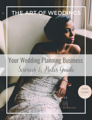 What to charge for your wedding planning services