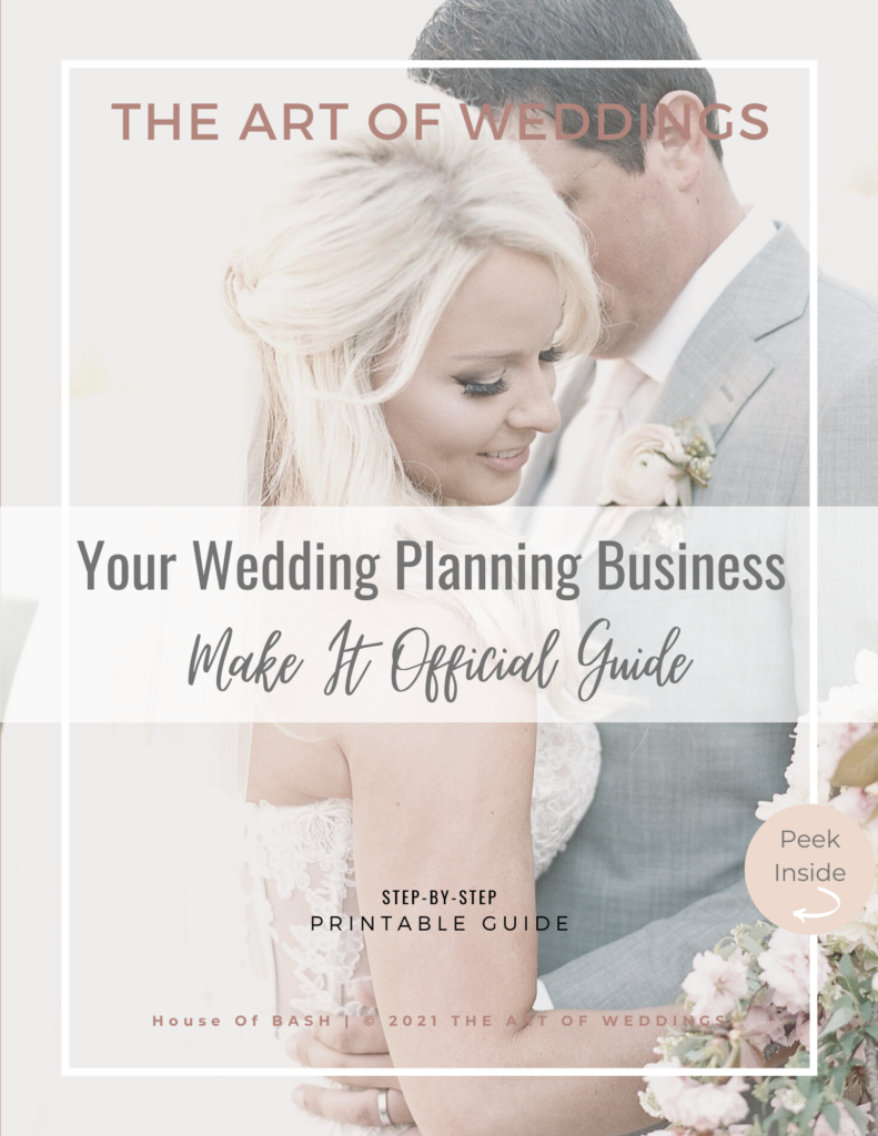 Wedding Planning Business Guides
