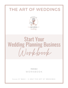How to start your wedding planner business 