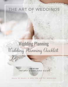 wedding planning checklist