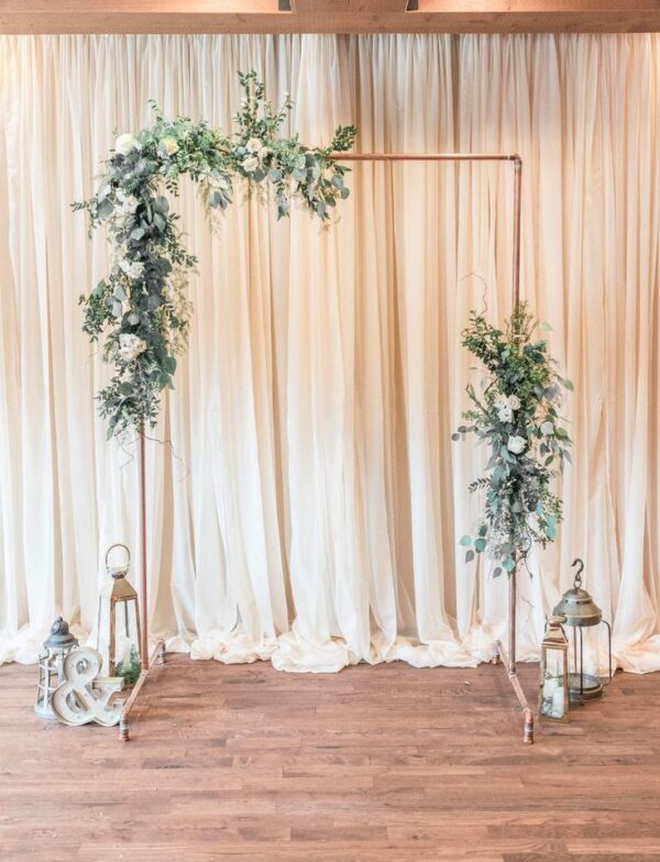 Atlanta pipe and drape rentals, Wedding Draping, Chuppah, Arch