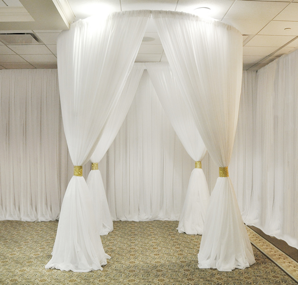 Round chuppah Atlanta
