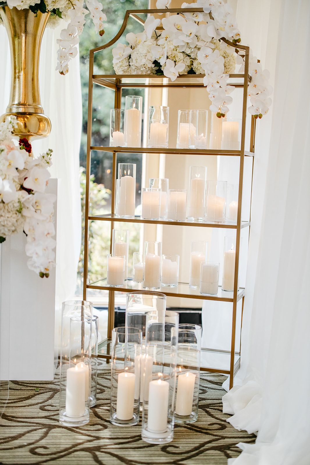 Atlanta wedding decor rentals, white carpet aisle runner