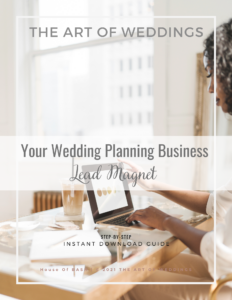 Lead Magnet For Wedding Planners