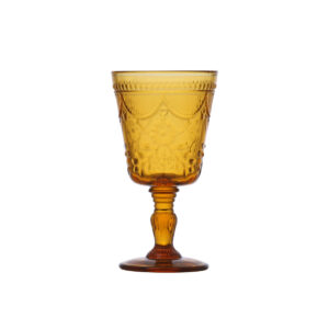 rent Atlanta Sunset Amber New Classic Glass Goblet
