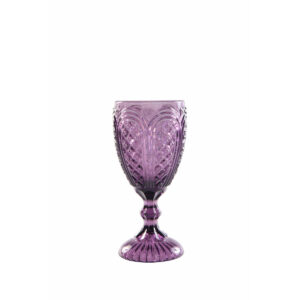 rent atlanta purple Classic Vintage Colored Glass Goblet